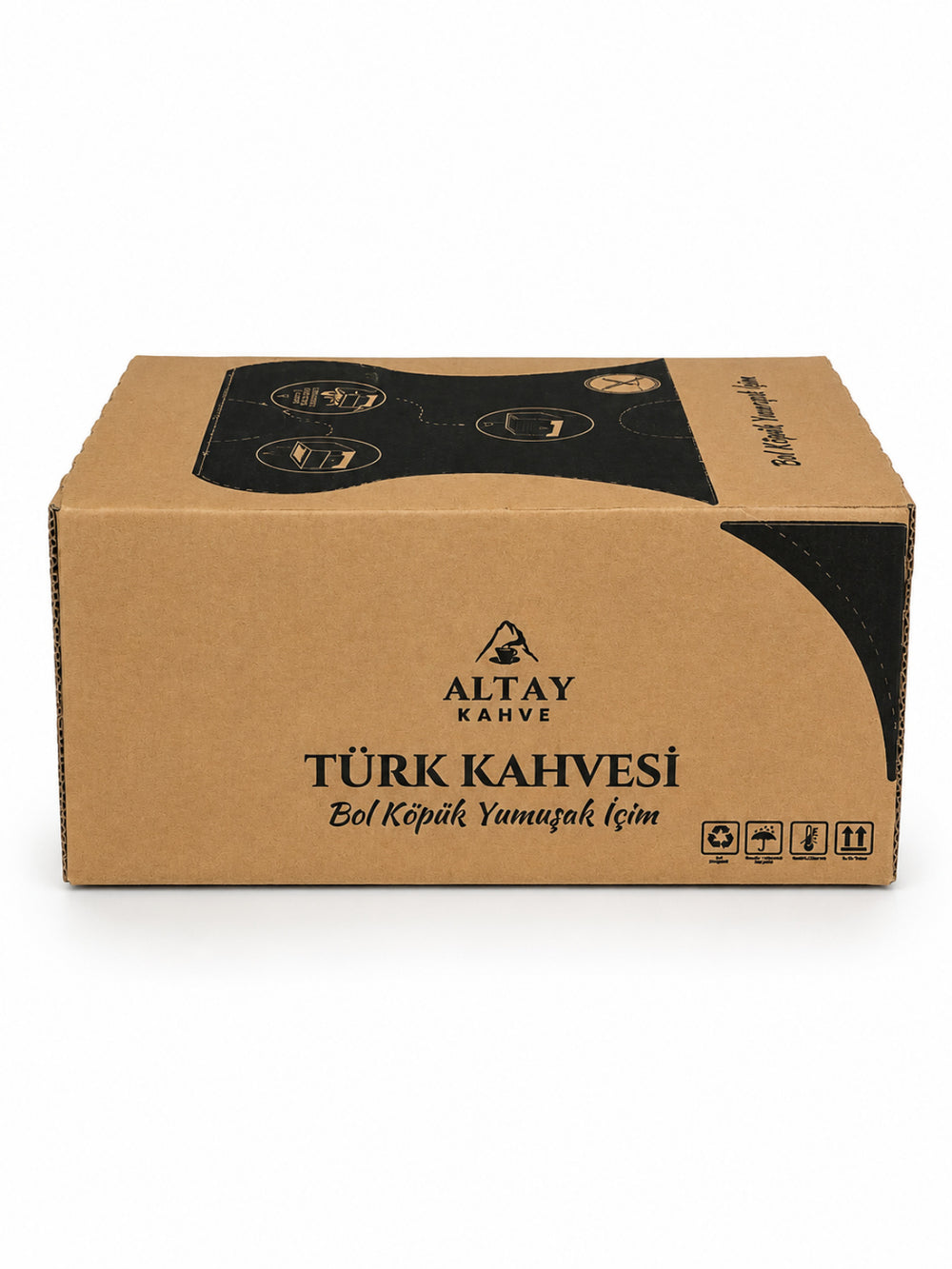 100 g Türk Kahvesi 25’li Koli – Yumuşak İçim, Orta Kavrulmuş